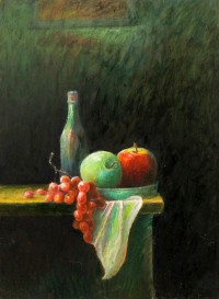 Maqsood Ahmad, 12 x 16 inch, Oil on Board, Still life Painting-AC-MQA-005